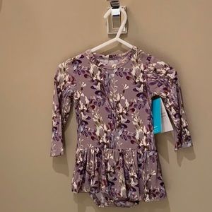 Posh peanut twirlskirt bodysuit